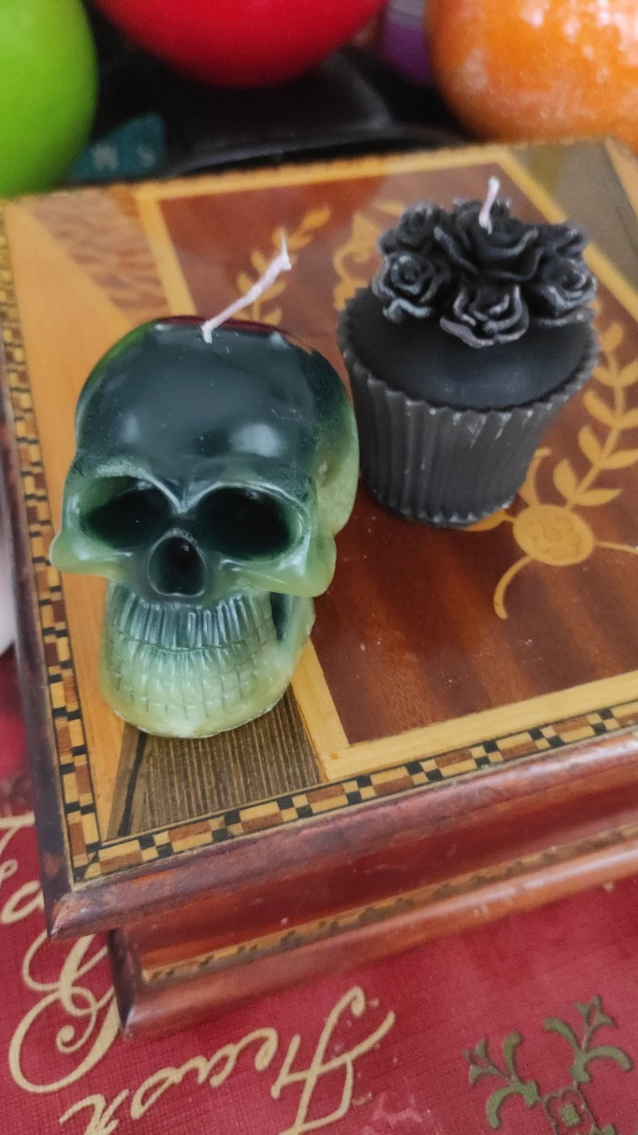 Vela de cupcake (decorativa y aromática)