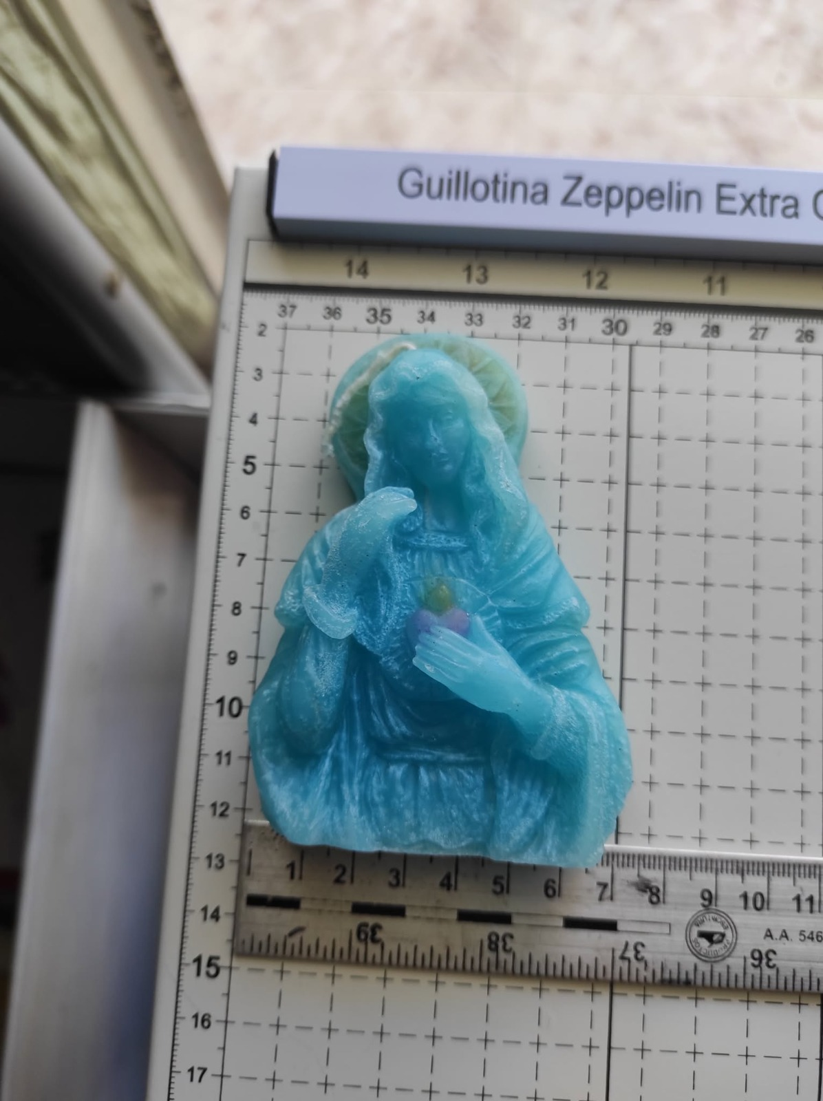 Vela de la virgen del sagrado corazón de Jesús (vela decorativa y/o aromática)